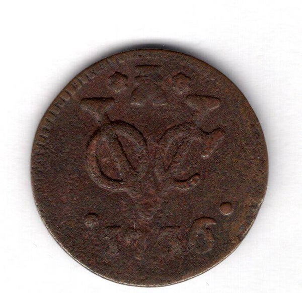 Dutch East Indies. Duit 1736.   dy17043