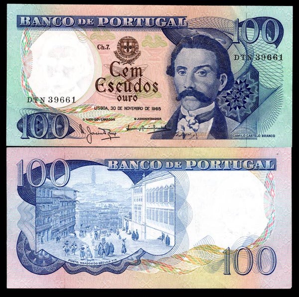 Portugal. 100 Escudos 30-11-1965. GVF.