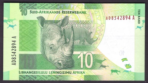 South Africa. 10 Rand AD8542894A. UNC.