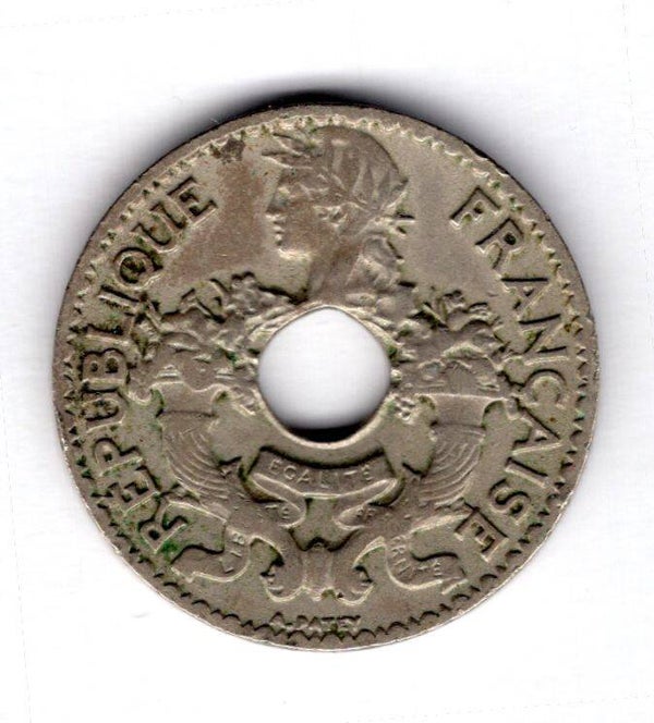 French IndoChina. 5 Centimes 1925.   dy17059