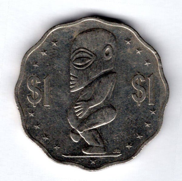 Cook Islands. One Dollar 2010.