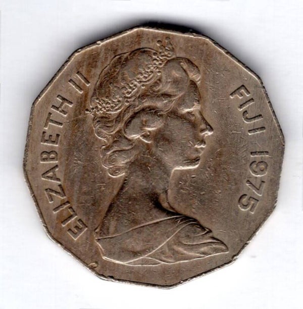 Fiji. 50 Cents 1975.