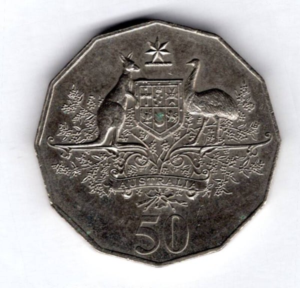 Australia. 50 Cents 2001.
