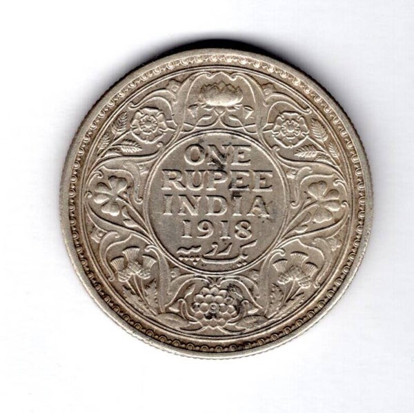 India,  Rupee, 1918.                                    DY17104