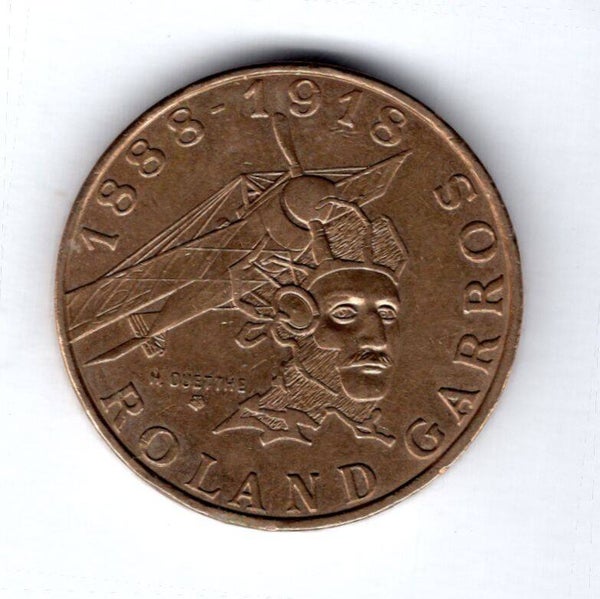 France. 10 Francs Roland Garros 1998.