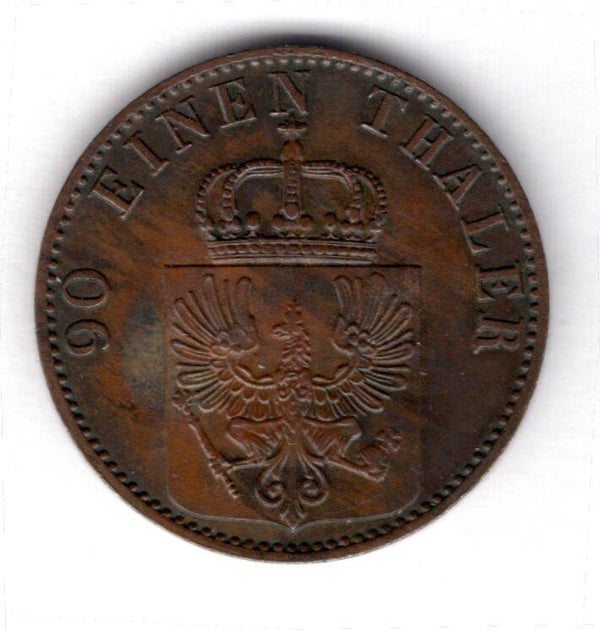 Prussia. 4 Pfennig 1866A.   dy17194