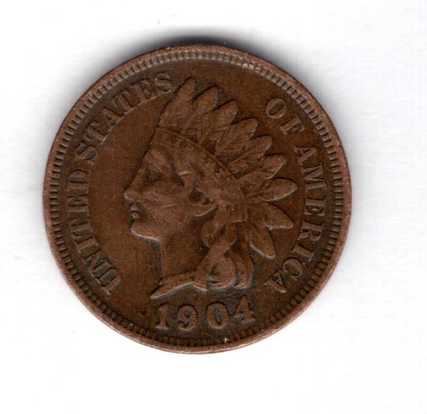 USA. One Cent 1904.    dy17231