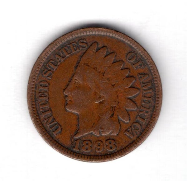 USA. One Cent 1898.     dy17232