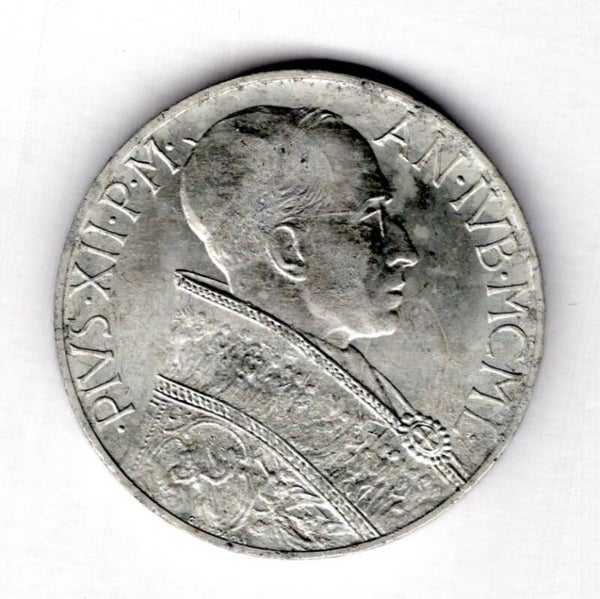 Vatican. 10 Lire 1950.   dy17239