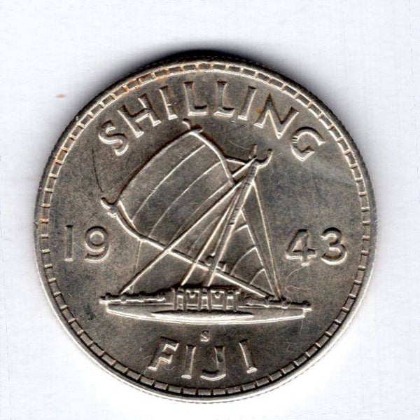 Fiji. Shilling 1943S.