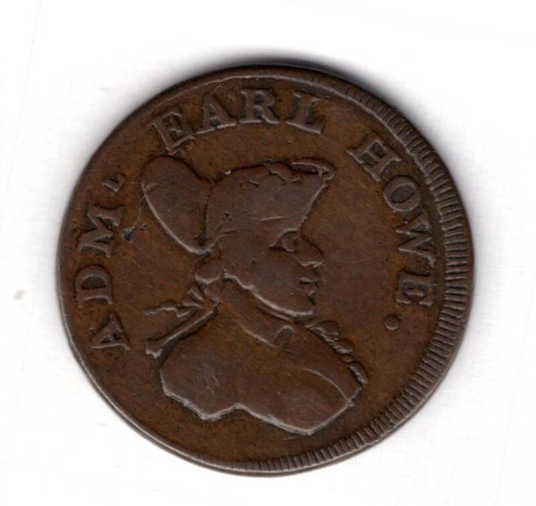 Earl Howe Farthing. 1794.