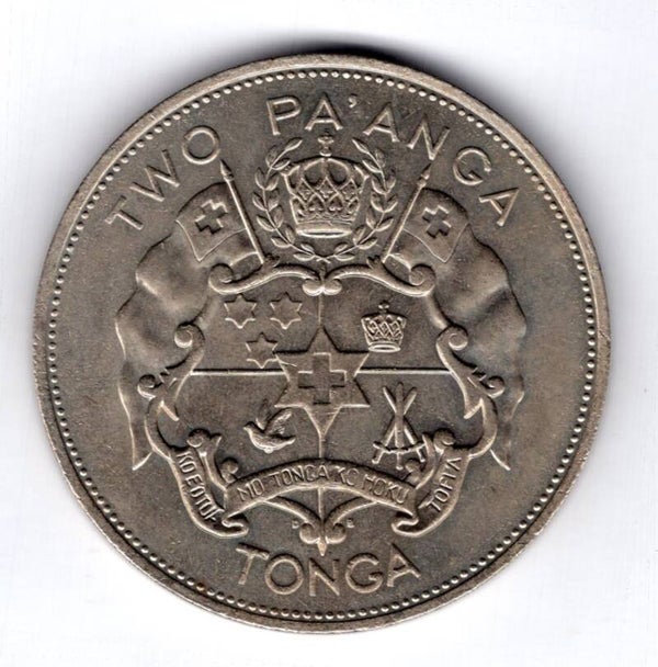 Tonga. 2 Pa'anga 1968.   DY17332