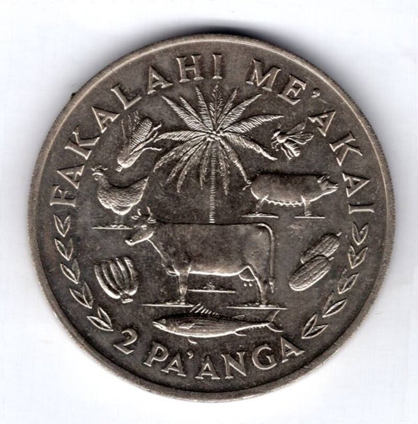 Tonga. 2 Pa'anga 1975.                DY17334