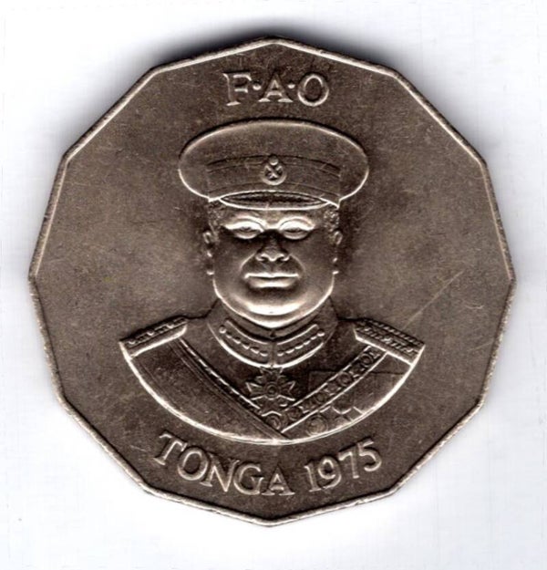 Tonga. 50 Seniti 1975.