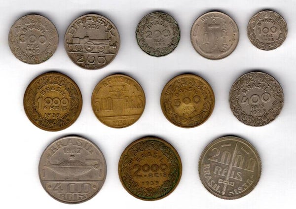 Brazil. 1930s Group (12).          DY17355
