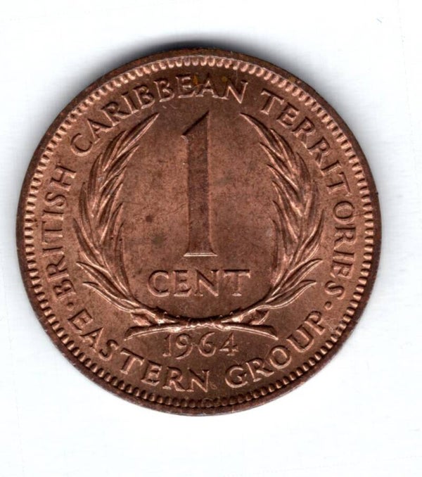 British Caribbean Territories. 1 Cent 1964.                    DY17372