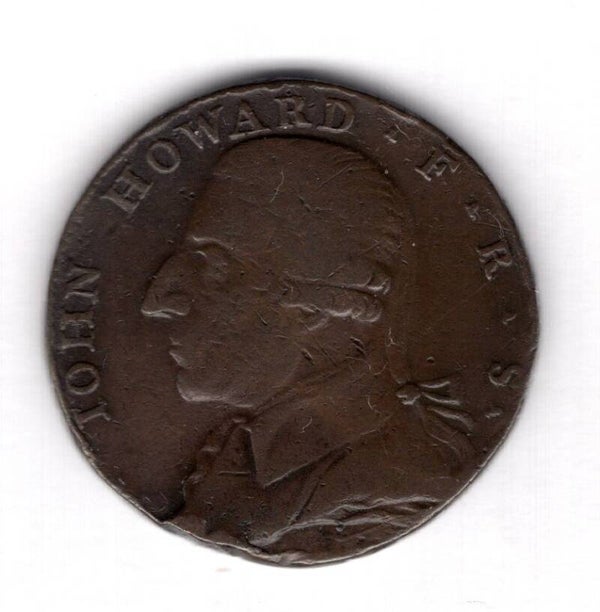 John Howard/Birmingham Halfpenny 1792.    DY17418