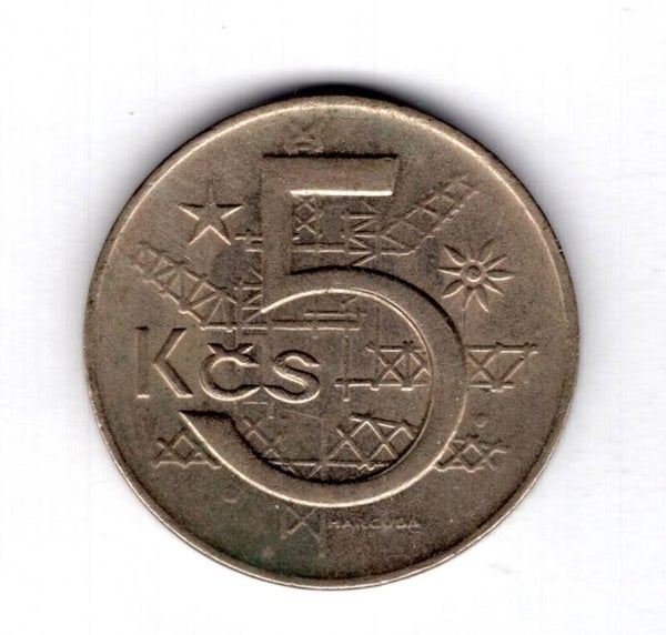 Czechoslovakia. 5 Korun 1974.