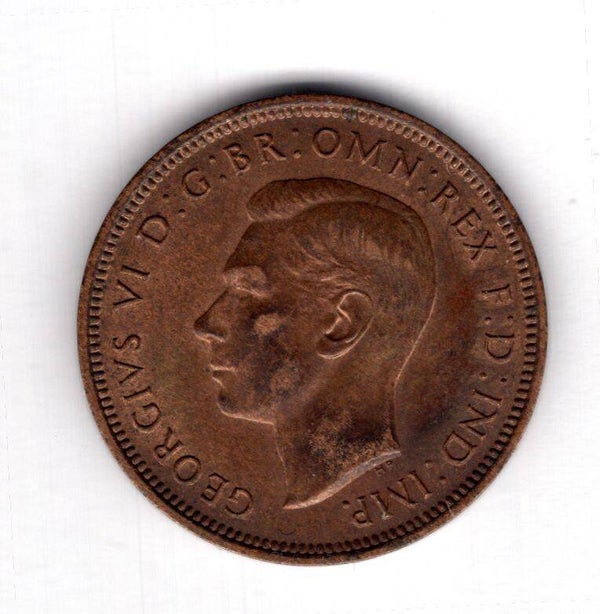 Great Britain. George VI. Halfpenny 1939.