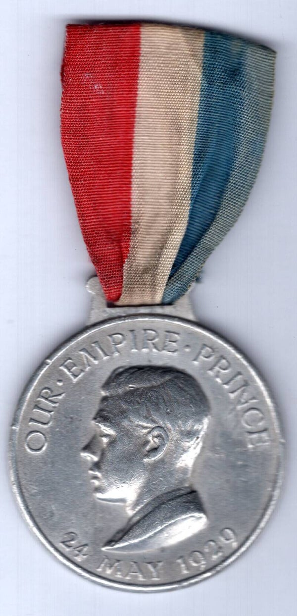 Empire Day 1929. Aluminium Medallion.
