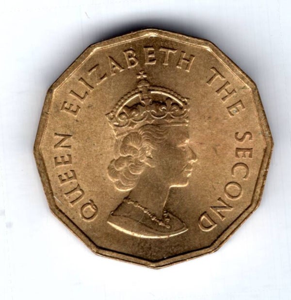 Jersey. Threepence 1964.  dy17539