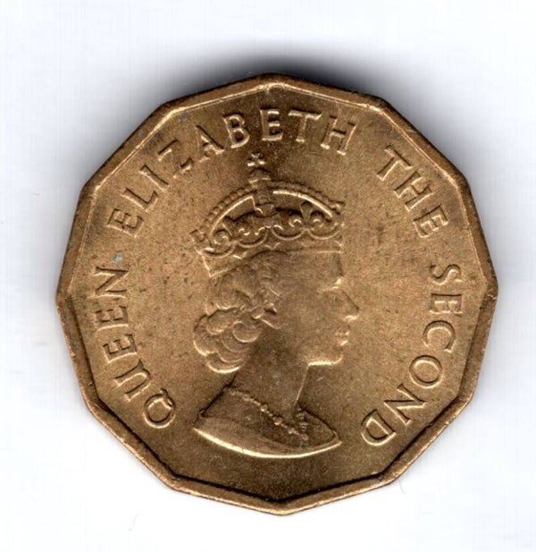 Jersey. Threepence 1066-1966.  dy17540