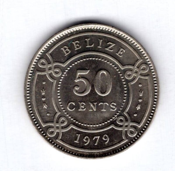 Belize. 50 Cents 1979.              DY17583