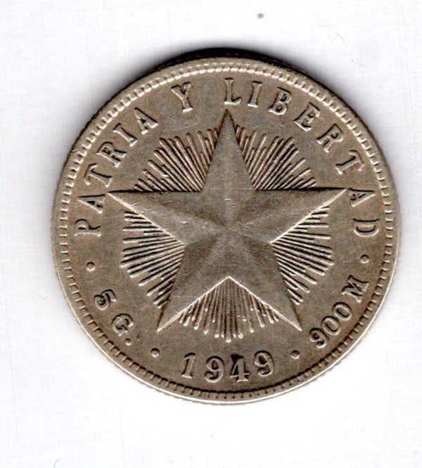 Cuba. 20 Centavos 1949.