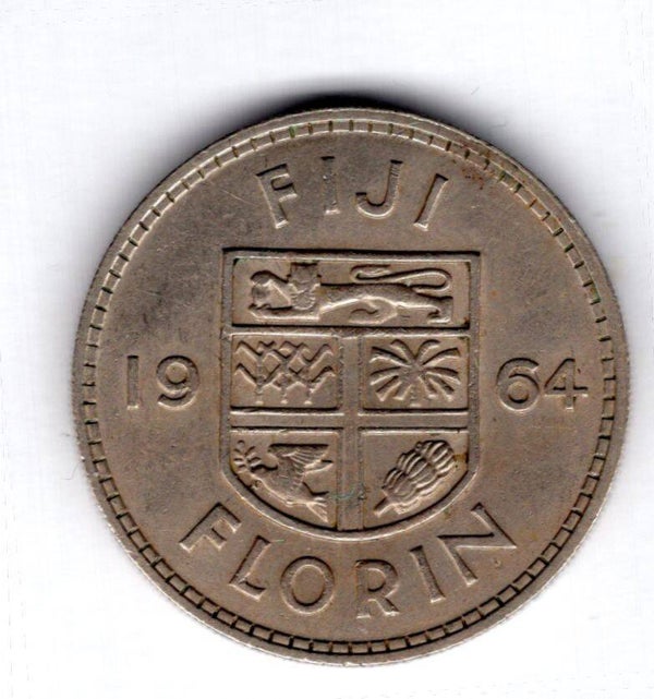 Fiji. Florin 1964.  dy17624