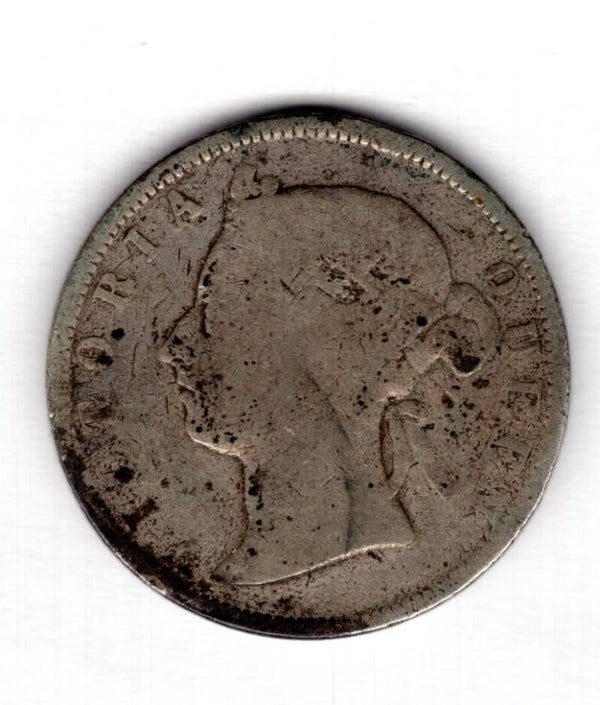 British Honduras. 25 Cents 1895. Mintage = 47,000.