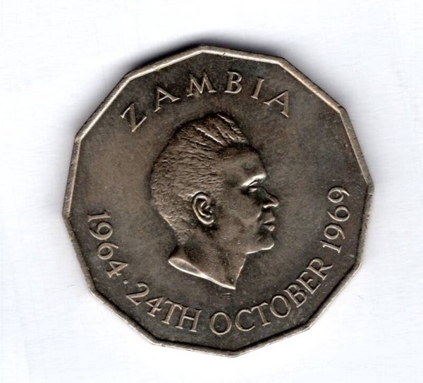 Zambia. 50 Ngwee 1969.