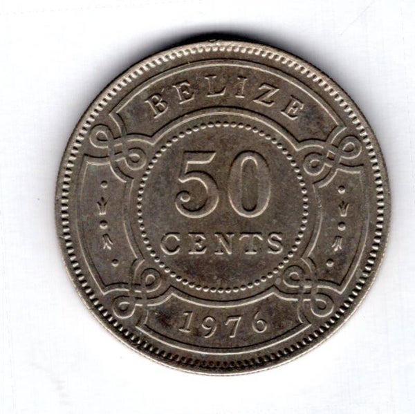 Belize. 50 Cents 1976.