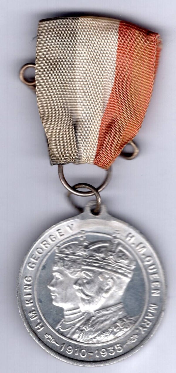 George V. Silver Jubilee Medallion 1910-1935.     DY17708