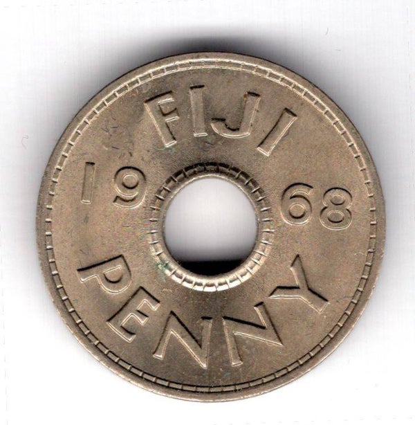 Fiji. Penny 1968.  dy17716