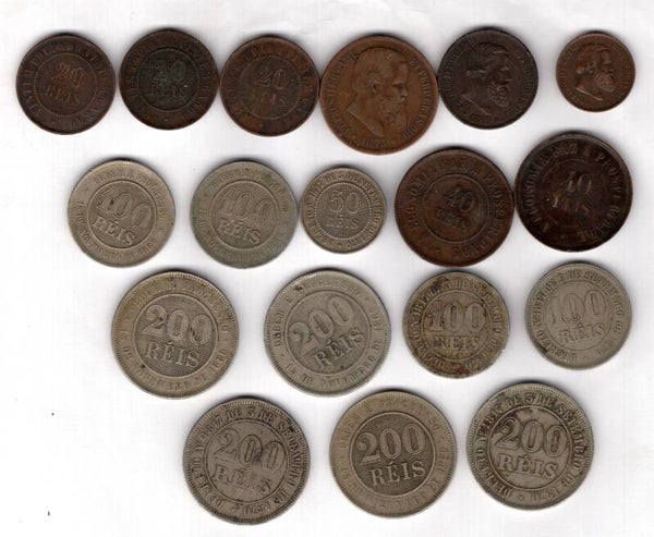 Brazil. 18 Coins.          DY17719