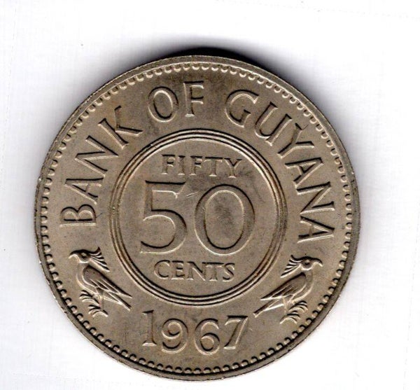 Guyana. 50 Cents 1967.