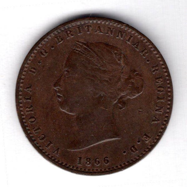 Jersey. 1/26th Shilling 1866.  dy17748