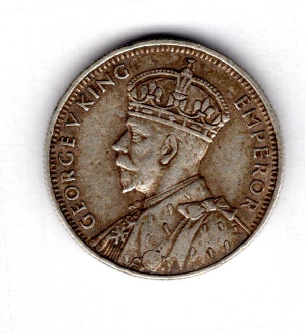 Mauritius, George V, Quarter Rupee, 1936.                        DY17760