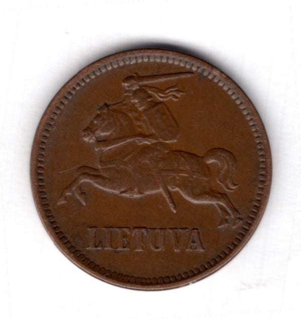 Lithuania. 5 Centai 1936.                         DY17769