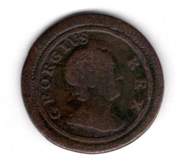 George I. Farthing 1719.  DY17814