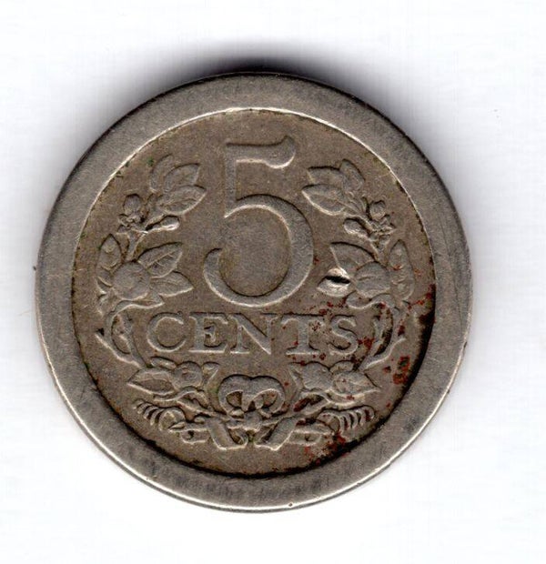 Netherlands.  5 Cents 1909.   DY17829