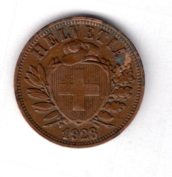Switzerland. 2 Rappen 1928.  dy17859