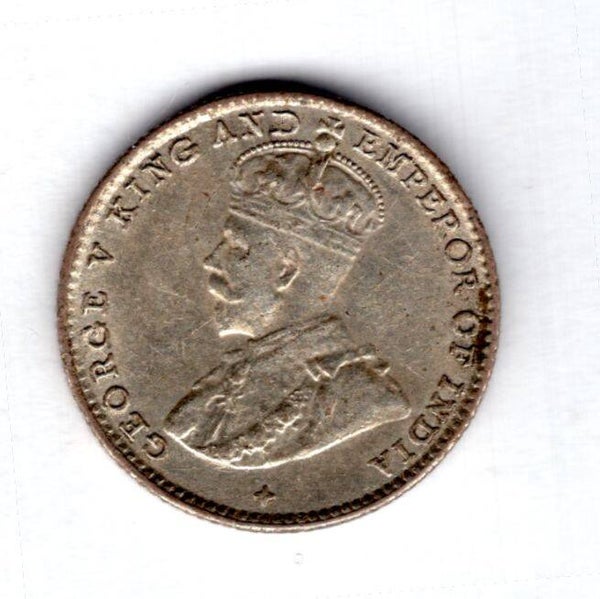 Straits Settlements. 1919. 5 Cents.