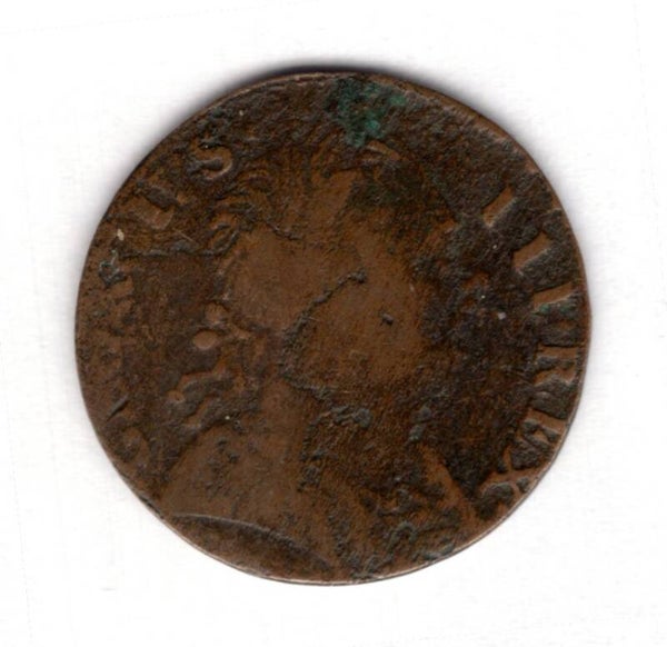 "George III"/USA Evasion Farthing 1774.                DY17875