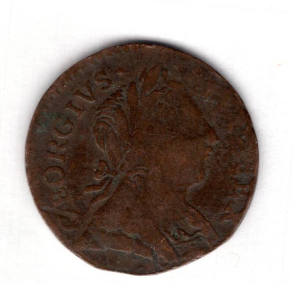 "George III"/USA Evasion Farthing 1775(?).                DY17876