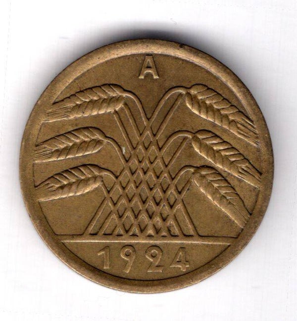 Germany. 50 Rentenpfennig 1924A.   dy17910
