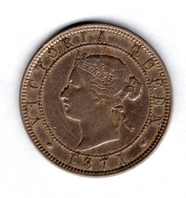 Jamaica. Penny 1871.   DY17952