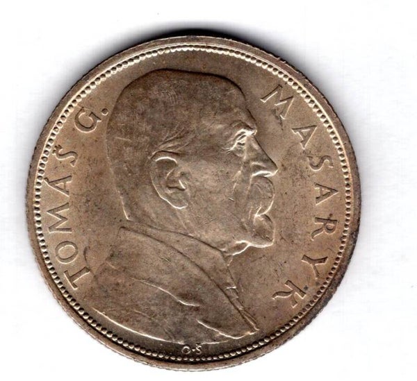 Czechoslovakia. 10 Korun, toned, 1928.   DY17966