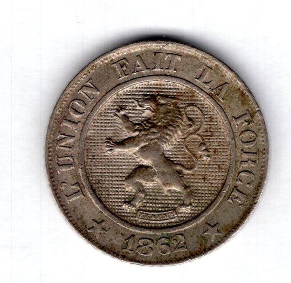 Belgium. 10 Centimes 1862.   DY17984