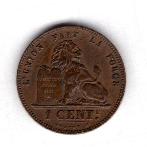 Belgium. Centime 1876.   DY17986